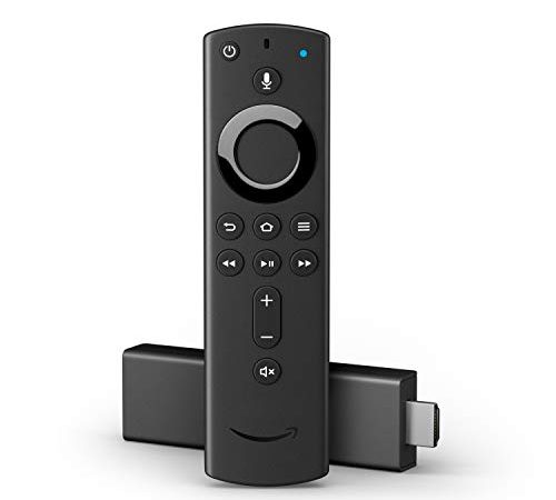 Amazon Fire TV Stick 4K Ultra HD Ricondizionata Certificata con telecomando vocale Alexa di ultima generazione | Lettore multimediale