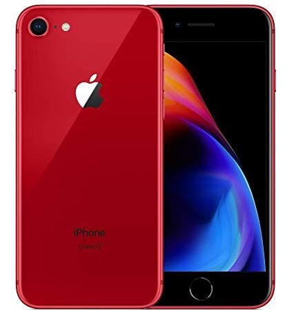 Apple iPhone 8-64 GB - Rosso (Ricondizionato)