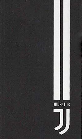 Juventus FC Telo in Microfibra, Bianco/Nero, 90x170