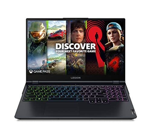 Lenovo Legion 5 Gaming Laptop, 15.6" FHD Display, AMD Ryzen 7 5800H, 16GB RAM, 512GB Storage, NVIDIA GeForce RTX 3050Ti, Windows 11 Home, Phantom Blue