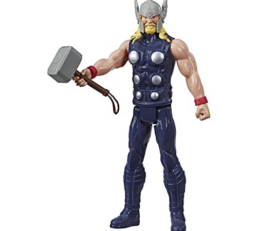 Marvel Avengers Thor (Action Figure 30 cm Titan Hero Series Blast Gear), Multicolore