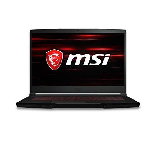 MSI GF63 Thin 11SC-497IT Notebook Gaming 15.6" FHD 144Hz, Intel I7-11800H, Nvidia GTX 1650 4GB GDDR6, 8GB RAM DDR4, 512GB SSD M.2 PCIe 3.0, WiFi 6, Win 10 Home [Layout e Garanzia ITA]