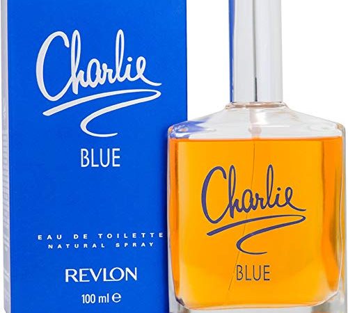 Revlon Charlie Blue Eau de Toilette Spray, Profumo da Donna, Sentore Floreale e Muschiato, Fragranza Giocosa, Maliziosa e Esotica (100ml)