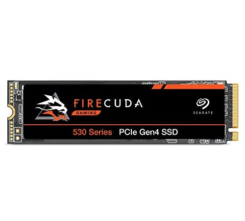 Seagate FireCuda 530 NVMe SSD, 2 TB, SSD Interno, M.2, 4 porte PCIe Gen4, NVMe 1.4, 7.300 MB/s, tecnologia 3D TLC NAND, 2550 TBW, per PS5/PC, 3 anni Rescue Services (ZP2000GM3A013)