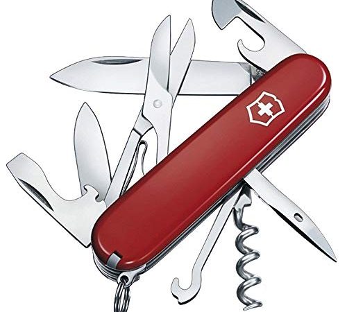 Victorinox, Climber, coltellino svizzero (14 funzioni, lama, forbici, cavatappi)