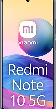 Xiaomi Redmi Note 10 5G - Smartphone 4+64GB, 6,5” 90Hz DotDisplay, MediaTek Dimensity 700 5G, 48MP Triple-Camera, 5000mAh batteria, Nighttime Blue (Versione Italia + 2 Anni di Garanzia)