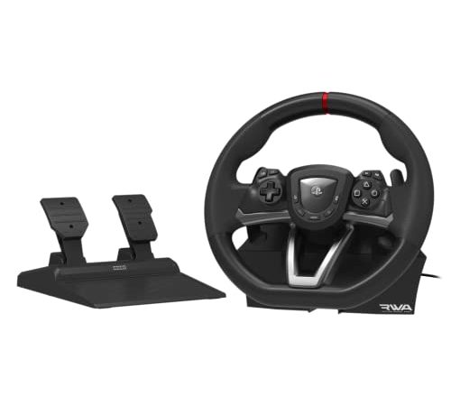 Hori U.K. Volante RWA Racing Wheel Apex - PS5 - PS4 - PC - Ufficiale Sony, nero