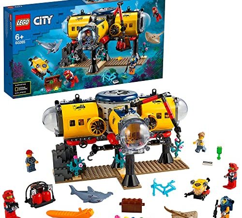 LEGO 60265 City Oceans Base per esplorazioni oceaniche