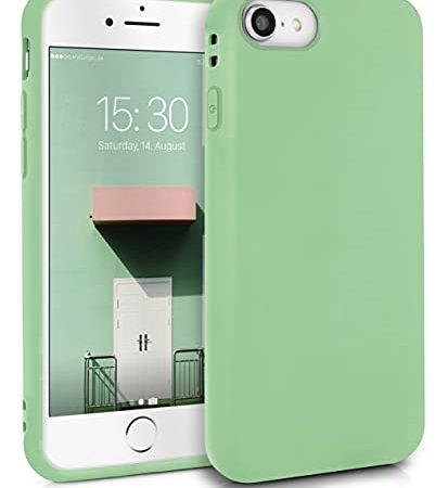 MyGadget Cover per Apple iPhone 7/8 / SE 2020 / SE 2022 - Custodia Protettiva in Silicone Morbido – Case TPU Ultra Flessibile - Protezione Antiurto - Verde Chiaro