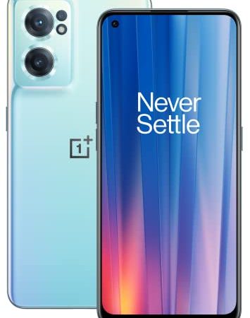 OnePlus Nord CE 2 5G 8GB RAM 128GB Smartphone con tripla fotocamera con IA da 64MP e Ricaria veloce a 65W - 2 anni di garanzia - Bahama Blue