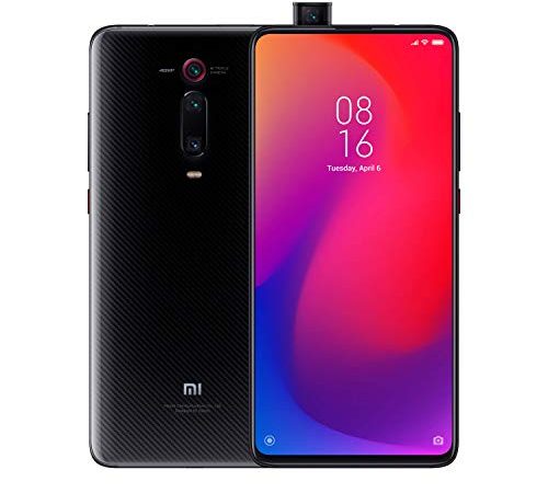 Xiaomi Mi 9T Pro Smartphone da 6.39" FHD+, Snapdragon 855, Tripla Fotocamera post.13 + 48 + 8MP, Fotocamera ant. Pop up selfie da 20MP, 4000 mAh, con NFC, 6GB RAM+128GB ROM, Nero