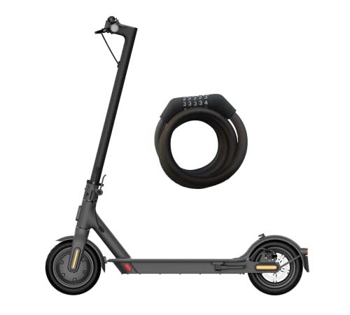 Xiaomi Mi Electric Scooter Essential, Monopattino Elettrico, Versione Amazon con Lucchetto Incluso, 20 Km di Autonomia, Velocità fino a 20 Km/h, Sistema KERS e freni a disco, Nero, Versione Italiana