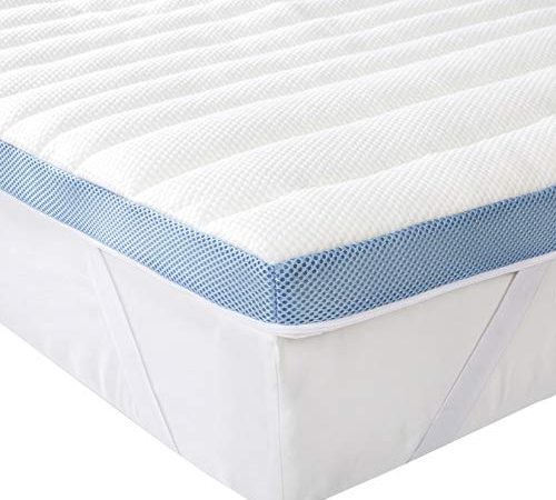 Amazon Basics 7-Zone-Air-Memory-Foam-Mattress-Topper - 160 x 200 cm