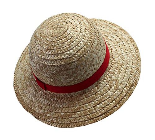 ONE PIECE - CAPPELLO DI PAGLIA LUFFY RUBBER Cosplay Taglia Unica Adulto AbyStyle