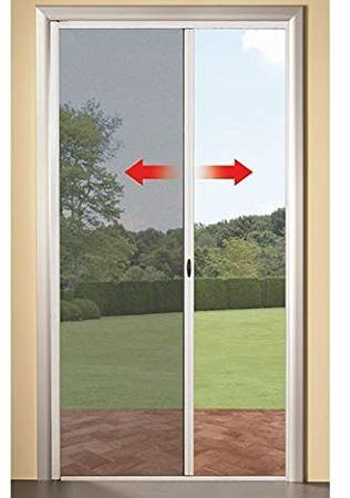 ZANZARIERA A RULLO FINESTRA FRIZIONE E PORTA BALCONE RIDUCIBILE KIT FAI DA TE FRIZIONE (150x250 Marrone Porta/Balcone)