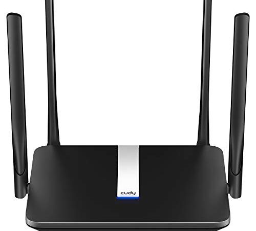 Cudy AC1200 WiFi Mesh Router 4G LTE Con Sim, Dual-Band 1200Mbps,4 porte 100Mbps LAN/WAN, 4 antenne 5 dBi, DDNS, FDD and TDD, VPN, SIM Collega e usa, Alternativa per ADSL, LT500