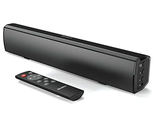 Majority Bowfell Compatto 2.1 Soundbar con ottica AUX + RCA USB Riproduzione 50W TV Bluetooth PC