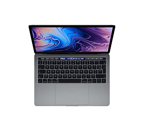 Apple MacBook Pro Touch Bar 13" i5 3,3 Ghz 16 Gb RAM 512 Gb SSD Space Grey QWERTY (Ricondizionato)