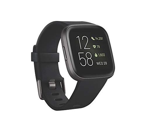 Fitbit Versa 2 Smartwatch per Benessere e Forma Fisica con Controllo Vocale, Punteggio del Sonno e Musica