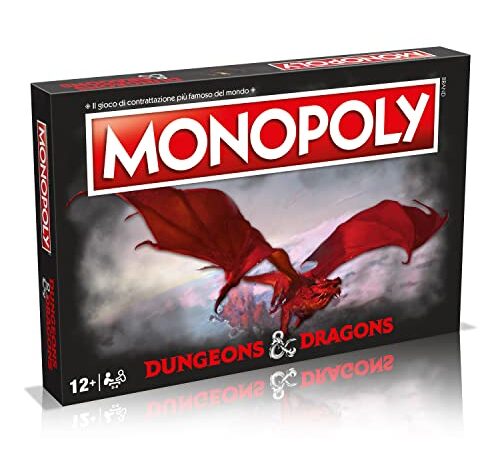 Hasbro Winning Moves - Dungeons & Dragons, Monopoly, giocod a tavolo - edizione italiana