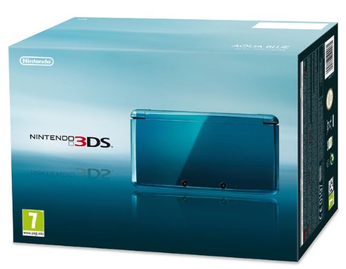Nintendo 3DS - Console, Aqua Blue