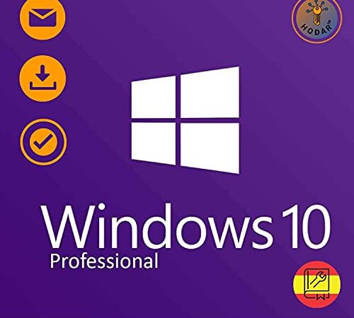 Windows 10 Professional (Pro) 32/64 bit | Chiave di licenza originale | Multilingue | 100% di attivazione | 1 PC | puoi anche aggiornare Windows 10 Home a Pro | Spedizione chiave rapida