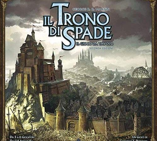 Asmodee - Il Trono di Spade: Il Gioco da Tavolo - Gioco di Pianificazione e Strategia, 3-6 Giocatori, 14+ Anni, Edizione in Italiano