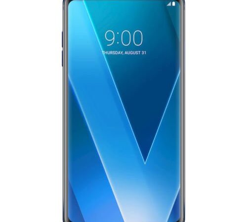 LG H930 V30 Smartphone, 64 GB, Moroccan Blue, Single SIM