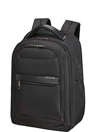 Samsonite , Vectura Evo Zaino Porta Pc 15 6 Pollici 44 5 Cm 22 L Nero (Black) Uomo, Zaino porta pc 15.6 pollici 44.5 cm - L