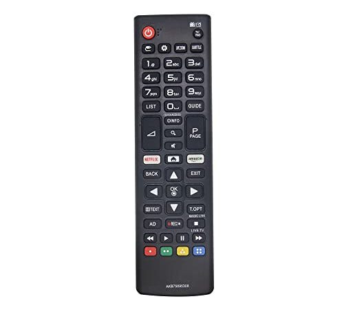 Sostitutivo Telecomando LG AKB75095308 per LG Smart TV Ultra HDTV LED LCD TV - Nessuna Configurazione Necessaria Telecomando Universale LG