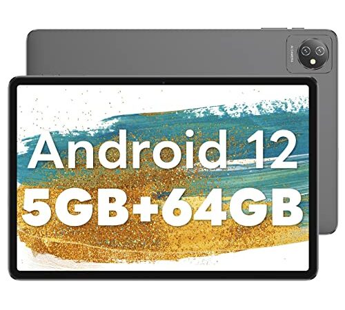 Android 12 Tablet 10 Pollici,Blackview Tab 7 WiFi Tablets con 5GB RAM+ 64GB ROM(TF 1TB),6580mAh Tablet In Offerta ,1280*800 HD+,2 Speaker,Fotocamera 5MP+2MP,Tablet PC BT/OTG/Type-C/Casting Wireless