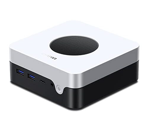 CHUWI Mini PC Gaming LarkBox X Computer da tavolo AMD Ryzen 7 3750H 2.3Ghz fino a 4.8Ghz Quad Core, DDR4 8GB 256GB SSD, Windows 10 WIFI6, BT5.2, M.2 Slot, HDMI,Type-C, RJ45*2, 400g