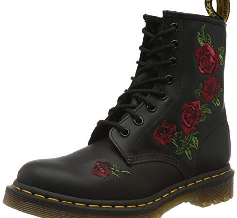 Dr.Martens Donna 1460 Vonda Pelle Black Stivali 37 EU