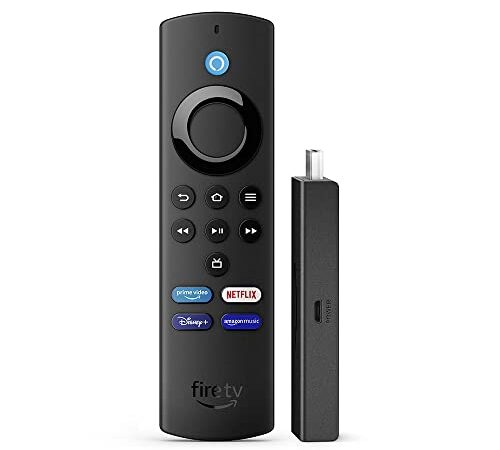 Fire TV Stick Lite con telecomando vocale Alexa | Lite (senza comandi per la TV), Streaming in HD