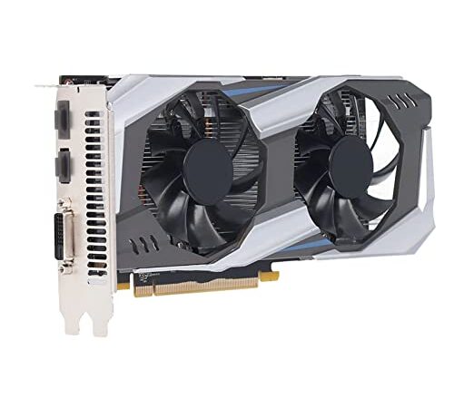 Garsentx GTX 1060 3GB Dual Fan OC Edition VR Ready Dual HDMI, PCI Express 3.0 X 16, DVI, DP, Scheda Grafica da Gioco, GDDR5 Portatile 192BIT Scheda Grafica per Computer Desktop a Basso Rumore