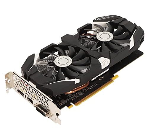 GTX 1060 6GB GDDR5 192bit Scheda Grafica da Gioco Doppia Ventole Raffreddamento HDMI DVI DP PCI-E GPU per PC da Gioco, 6/5/3 GB Disponibili(3 GB)