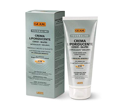 Guam Crema Liporiducente per Cosce e Glutei Alla Tormalina Minerale, 200Ml