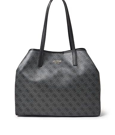 Guess Vikky, Borsa Tote Donna, Nero (Coal/Coa), 18 x 39.5 x 31 cm; 644.1 grammi