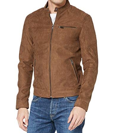 Jack & Jones Jjerocky Jacket Noos Giacca, Marrone (Cognac), L Uomo