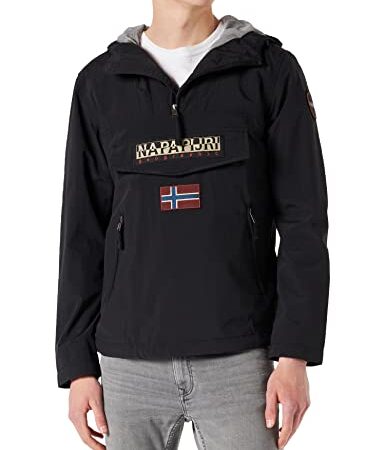 NAPAPIJRI Napapjiri Rainforest S Pkt 3 Giacca, Black 041, L Men's