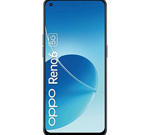 OPPO Reno6 5G - Stellar Nero Sbloccato Senza Branding