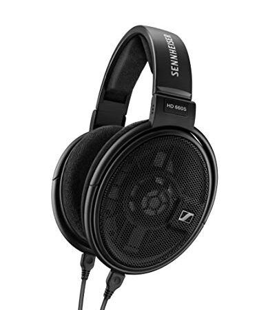 Sennheiser HD 660 S Cuffia Aperta Dinamica per Audiofili, Impedenza Nominale 150 Ohm, 9 – 41,500 Hz, Over Ear, Modello 2019, Nero