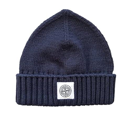 Stone Island Cappello Cuffia Berretto in Cotone da Bambino V0020.03 tg3