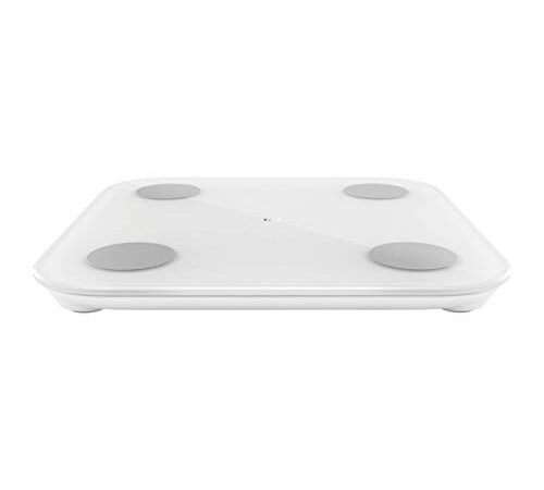 Xiaomi Body Composition Scale 2, Bilancia Pesapersone Digitale, Chip BIA ad alta precisione, 13 parametri di composizione corporea, Test dell'equilibrio, Bluetooth 5.0, Design semplice, Bianco