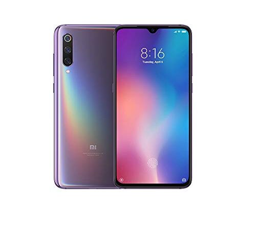 Xiaomi MI 9 Smartphone, 64 GB, display AMOLED 6.39", 2280x1080, Snapdragon 855 Octa-core, 6 GB RAM, Tripla Fotocamera 48+16+12 MP, Android, Viola [Versione Italiana]