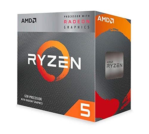 AMD Wraith Stealth Cooler PROCESADOR AM4 RYZEN 5 4600G 6X3.70GHZ/11MB Box, Aluminium