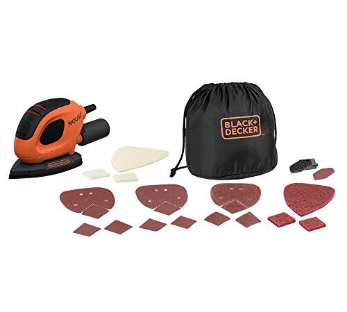 BLACK+DECKER BEW230BCA-QS Levigatrice Mouse