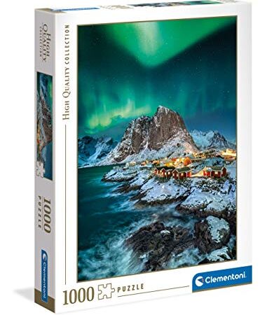 Clementoni Collection-Lofoten Islands-Puzzle Adulti 1000 Pezzi, Made in Italy, Multicolore, 39601