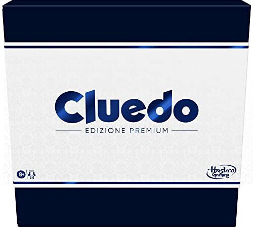 Cluedo, Signature Collection, gioco da tavolo per famiglie per 2-6 giocatori, confezione e componenti premium, gioco dagli 8 anni in su