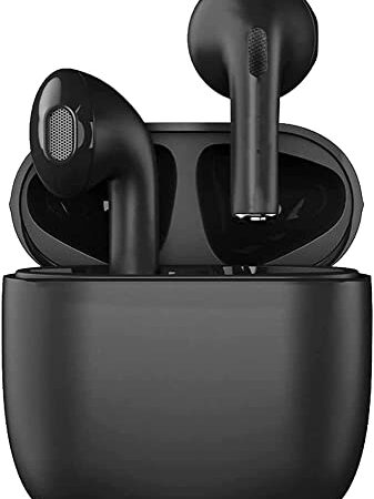 Cuffie Bluetooth 5.0,Cuffie in Ear Wireless con Bassi Immersivi,HD Microfoni,Auricolari Senza Fili IPX5 Impermeabile,30 Ore di Riproduzione,Super Leggero Cuffiette Bluetooth Sport,per iOS & Android